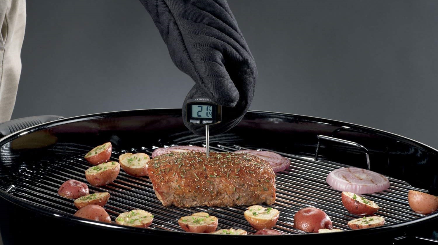 BENETECH GM1311 Termometro per alimenti digitale Cucina Olio per cucinare Caramella Acqua BBQ Carne Forno Temperatura Test sonda in acciaio inossidabile 