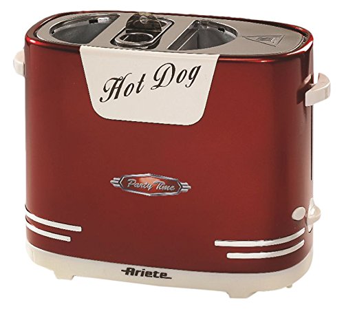 Global Gourmet Tostapane HOT DOG MAKER MACCHINA-Elettrico grill pane con timer 
